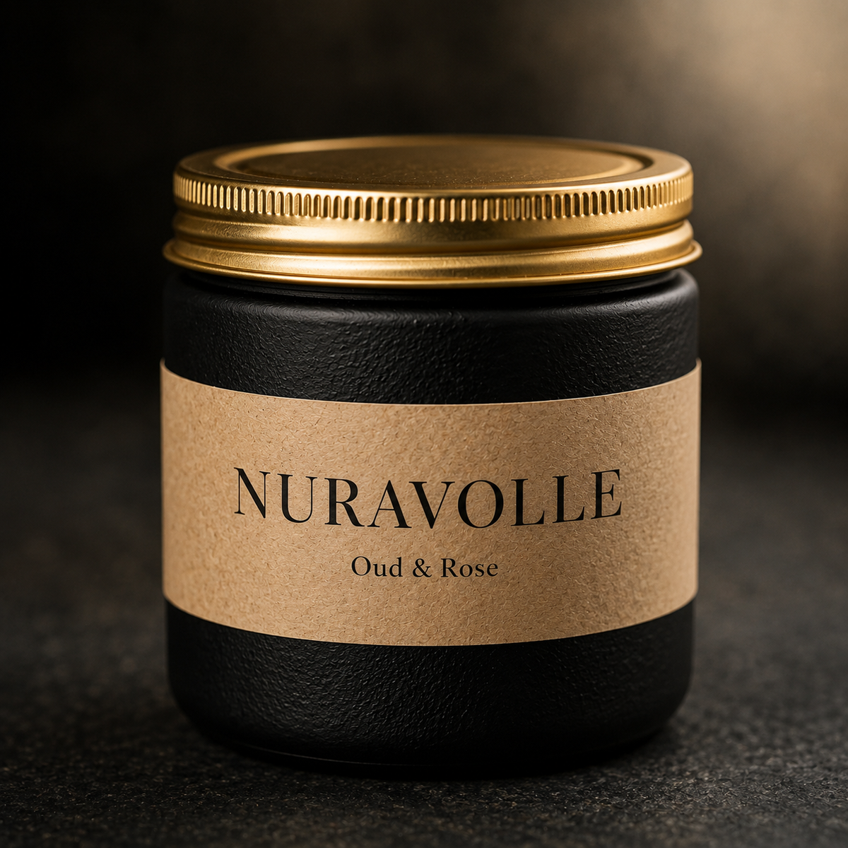 Nuravolle Velvet Rose - Oud & Rose Luxury Candle