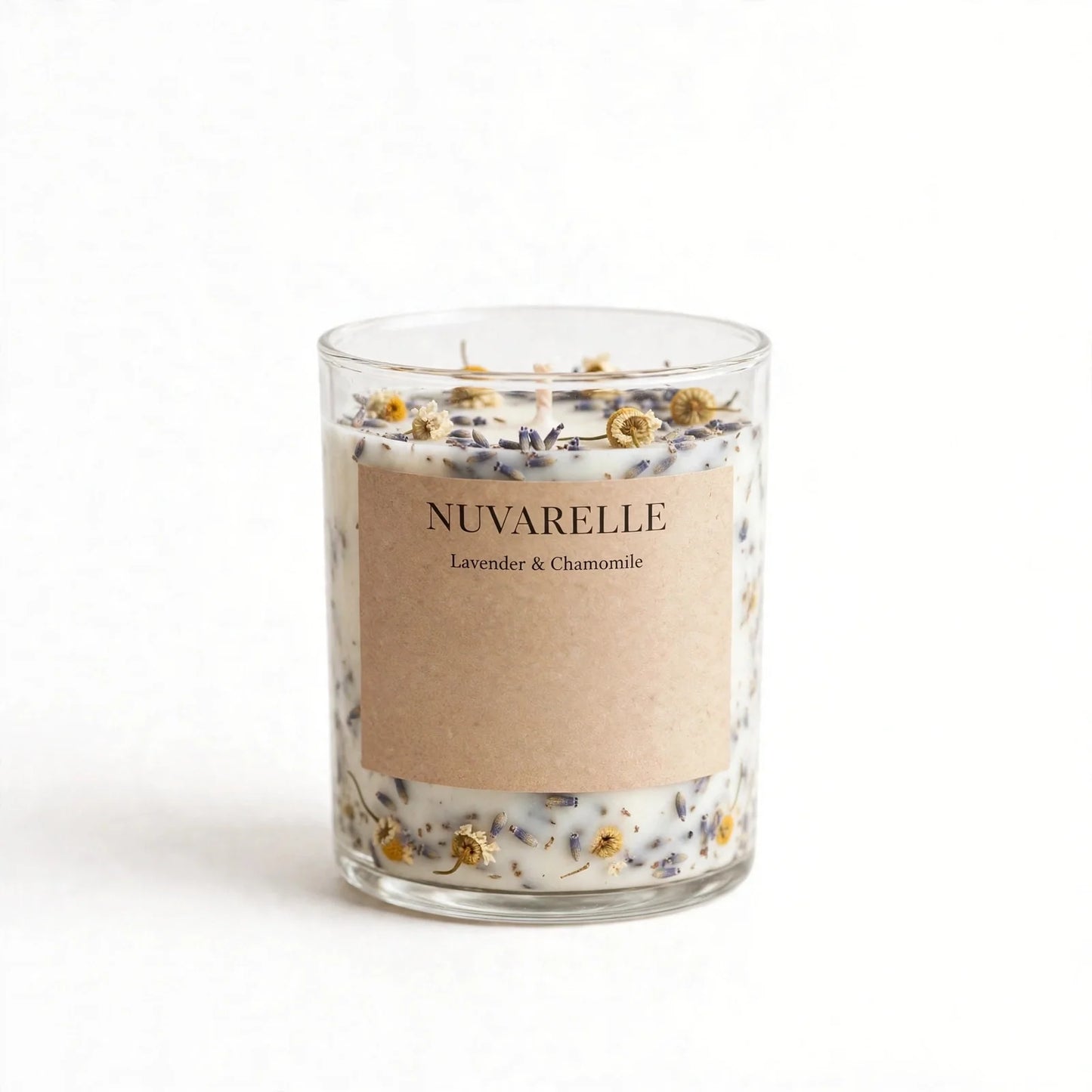 Nuvarelle Lavender Fields - Lavender & Chamomile Candle
