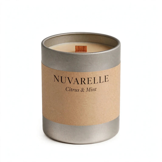 Nuvarelle Citrus Escape - Citrus & Mint Travel Tin